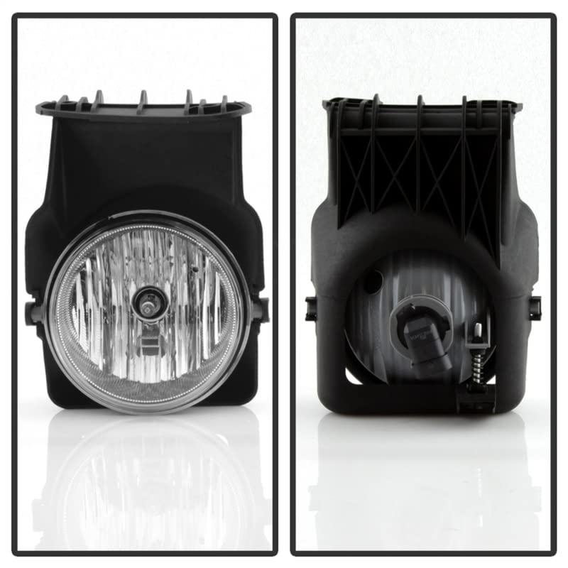 Fog Lights Black/Clear Spyder Auto 5020857