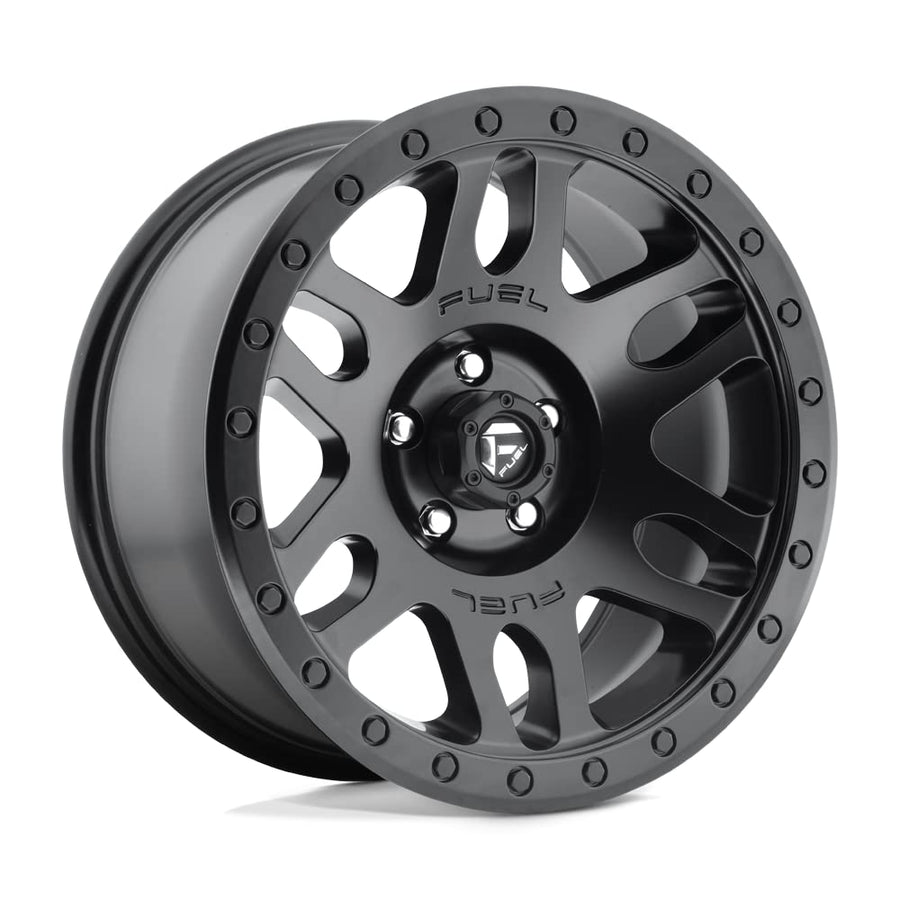 1PC Fuel D584 18X9 6X5.5 MT-BLK 20MM - D58418908357