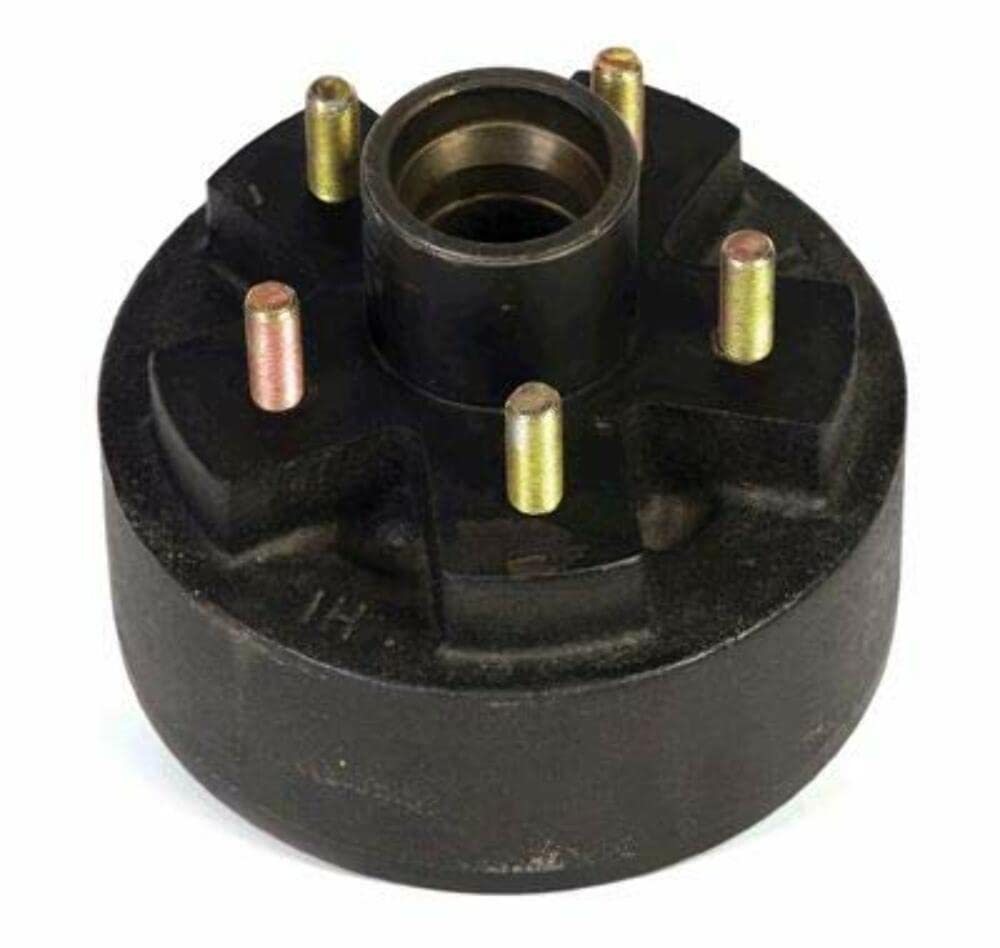 Trailer Brake Hub Assembly Husky Towing 30796 with Drum - 2300-4000 lb Capacity 5 x 4.5 Bolt Pattern 1/2 Inch Stud Fits 10 Inch x 2-1/4 Inch Drum, Single