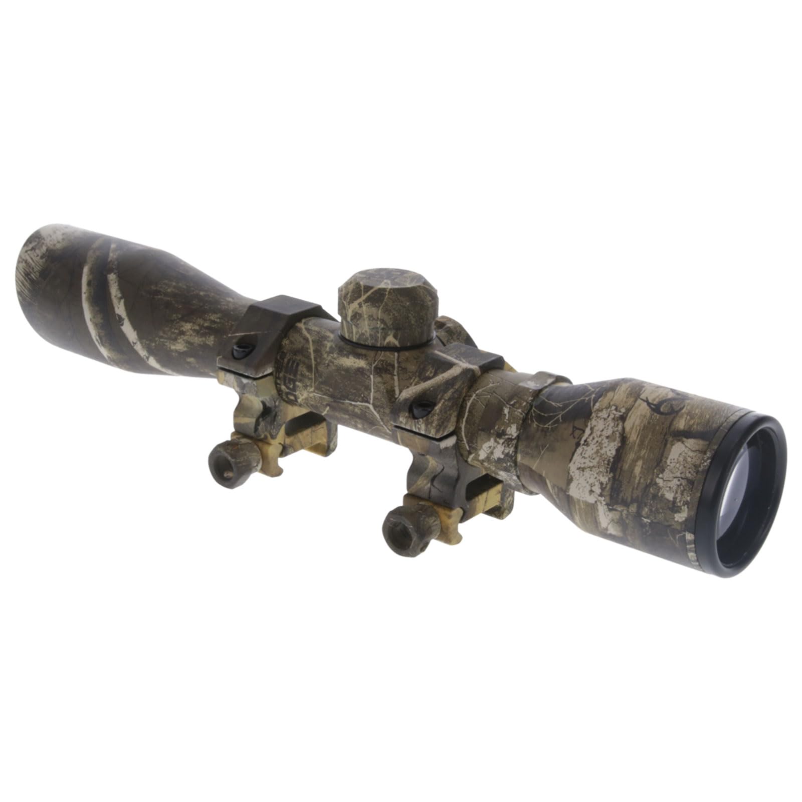 4x32mm TRUGLO Compact Rimfire and Shotgun Scope Series, Diamond Reticle, Realtree Xtra