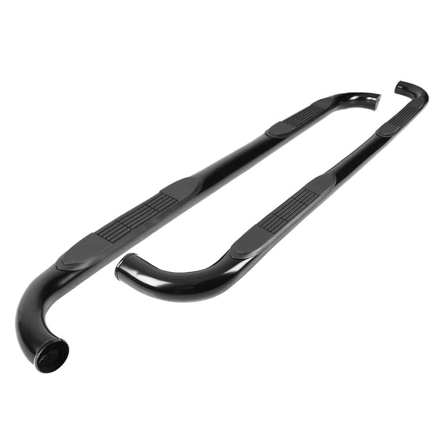 3" Spec-D Tuning Black Side Step Bars Running Boards Compatible with 2020-2021 Toyota Highlander