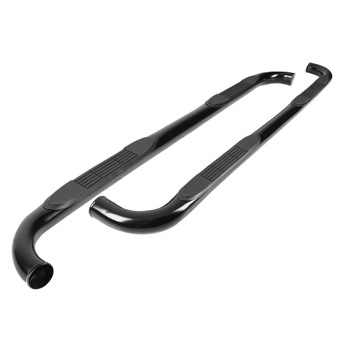 3" Spec-D Tuning Black Side Step Bars Running Boards Compatible with 2020-2021 Toyota Highlander