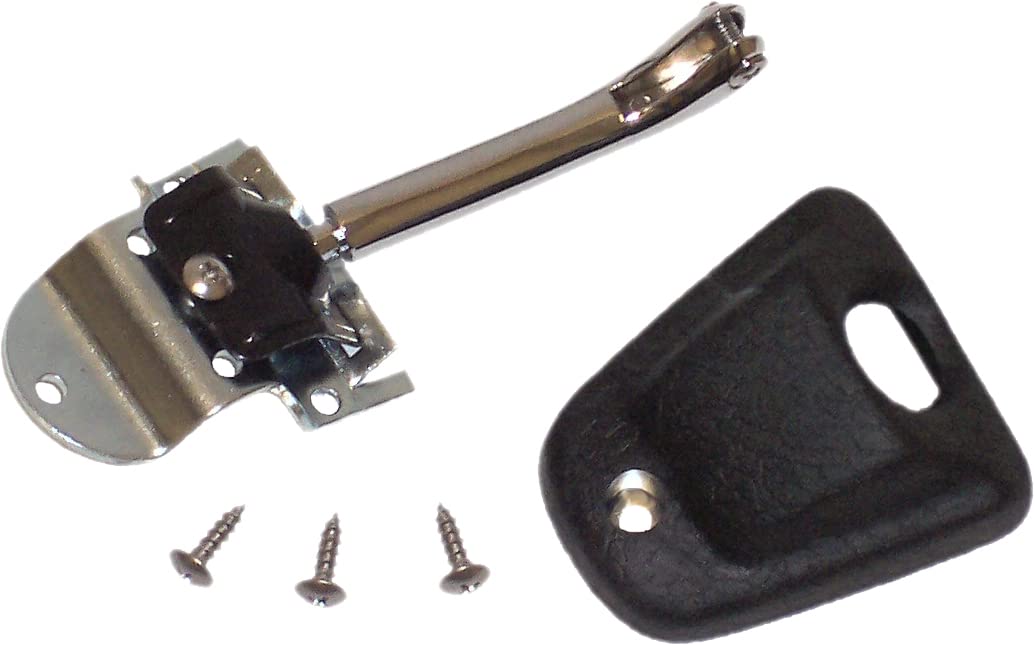 C2007-69 Brothers Trucks Inside Rearview Mirror Bracket - Deluxe - Chrome/Black