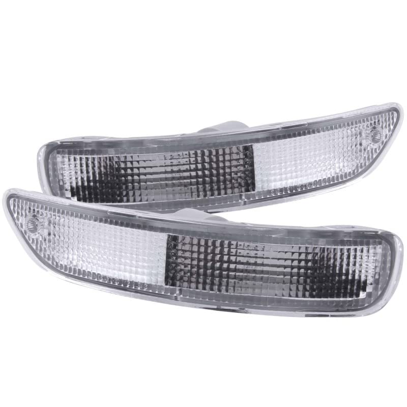 Clear Lens ANZO USA Front Bumper/Turn Signal Light Set