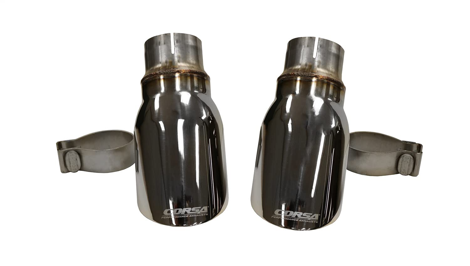 Corsa Dodge Charger R/T 2015-2016 Kit w/ Pursuit Valance 2.5in Inlet / 4in Outlet Polished Tip