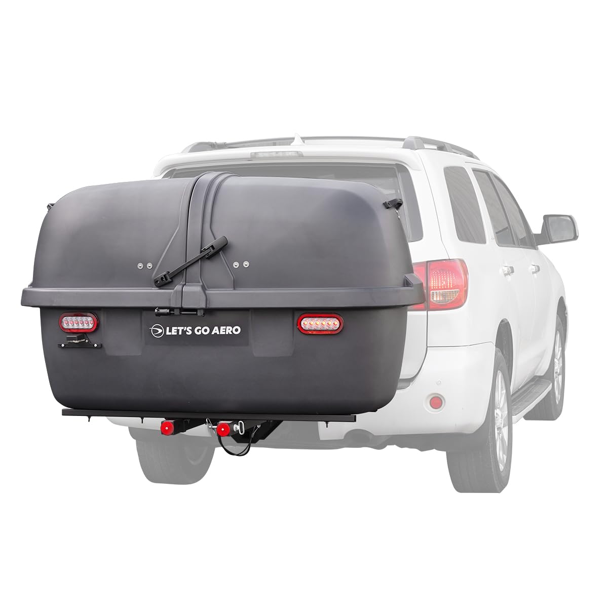 Let's Go Aero Slideout GearSpace Hitch Cargo Carrier -Dark Gray