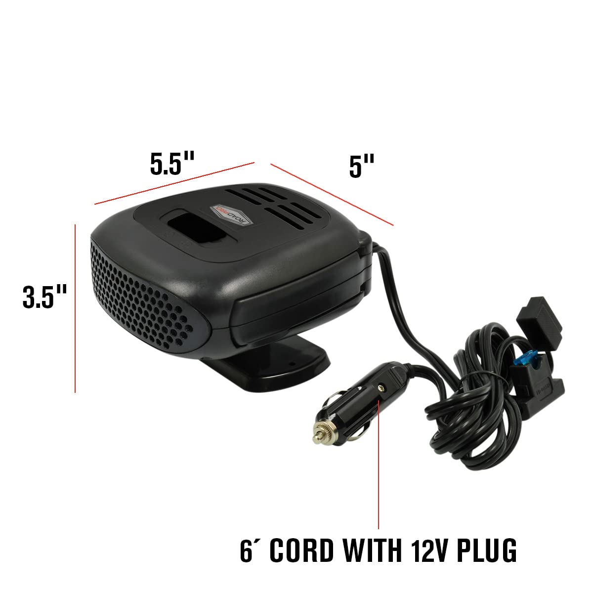 12-Volt RoadPro Heater Fan/Defroster