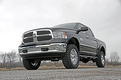 Pocket Fender Flares Rough Country for 09-18 Ram 1500 | Metal Bumper - F-D10911