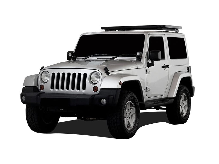 Slimline II Front Runner 1/2 Roof Rack Kit Compatible with Wrangler Extreme JK 2 Door (2007-2018)