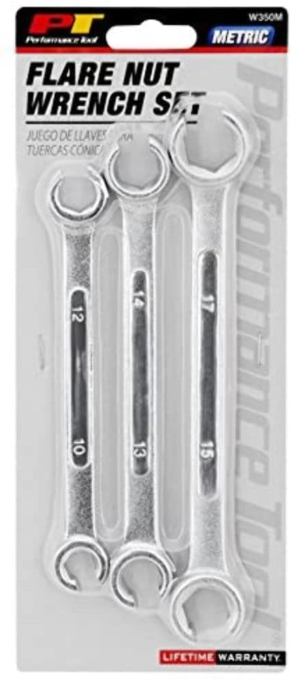 W350M Wilmar Metric Flare Nut Wrench Set, 3 Piece