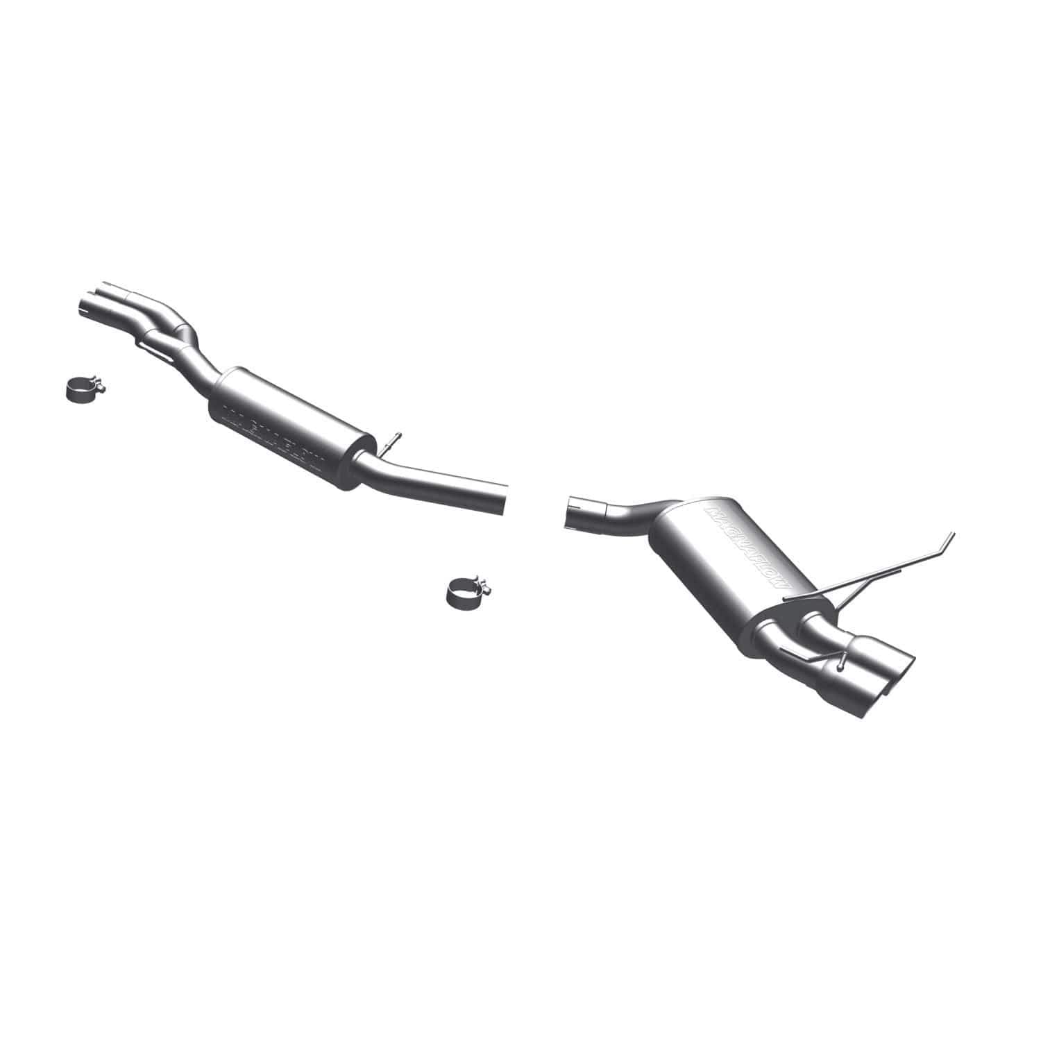 Large MagnaFlow Stainless Steel Performance Exhaust System Kit 16525
