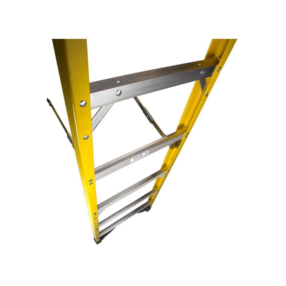 7306 Werner 375-Pound Duty Rating Type IAA Fiberglass Stepladder, 6-Foot