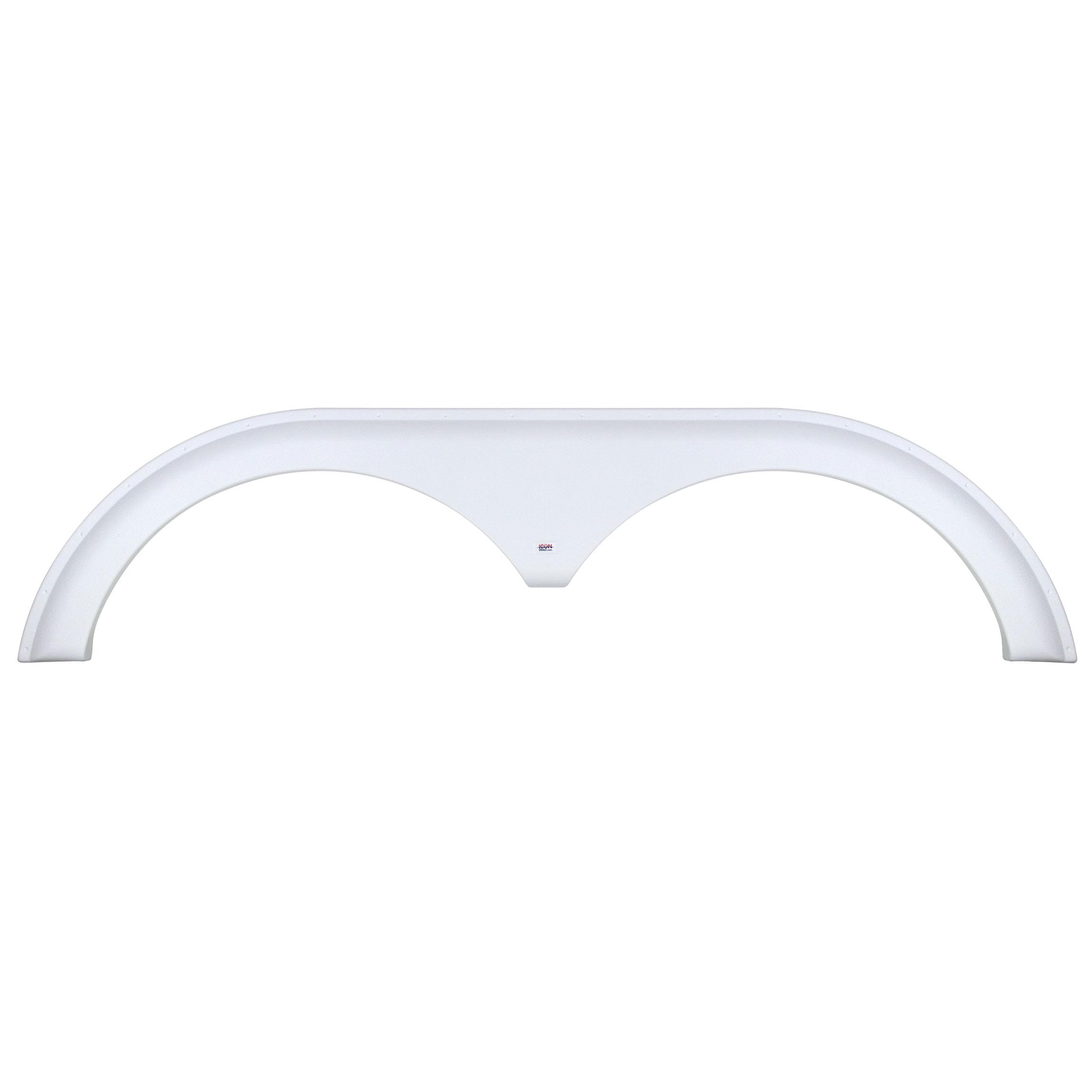 Tandem Axle Fender Skirt Icon 14954 FS4954 for Forest River - Polar White