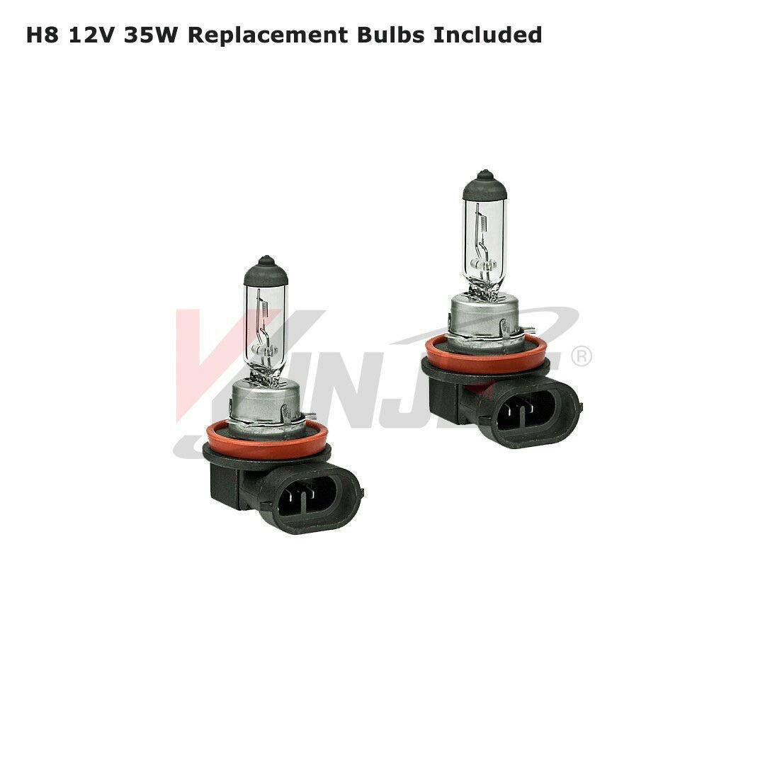 Fog Lights Driving Winjet Compatible with [2012 2013 2014 2015 2016 2017 Audi A5]