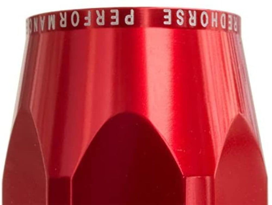 1400-12-3 Redhorse Performance Hose End Socket (Red), 1 Pack