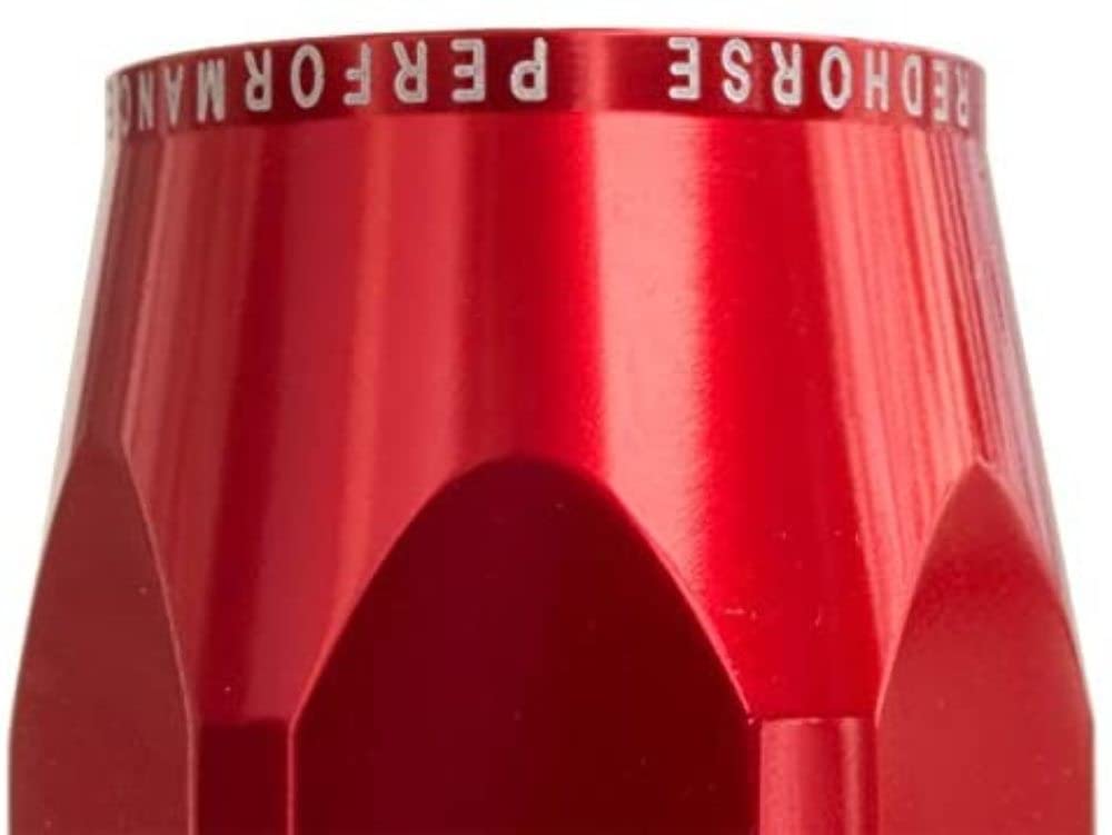 Hose End Socket Red Horse Performance 1400-10-3, Red