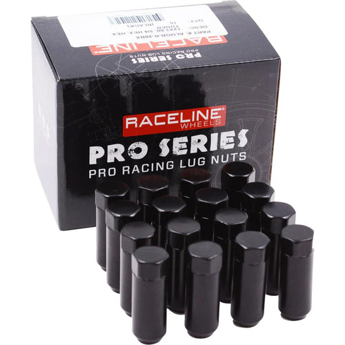 12 x1.5, 3/4 HEX- BLK- Military 16 Pack KIT