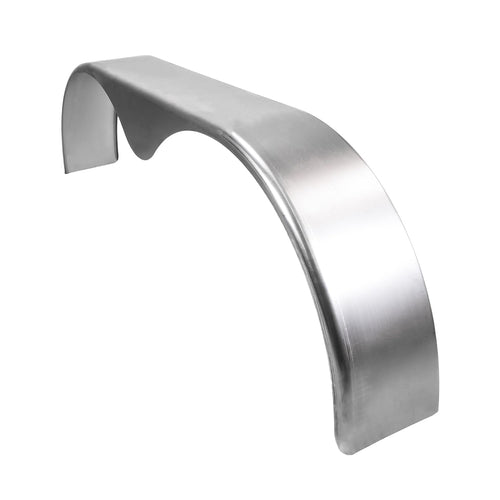 Towing Husky F0012 Tandem Axle Trailer Fender Teardrop 72 Inch x 9 Inch x 20.5 Inch Oil-Coated Raw 16-Gauge Cold Rolled Steel Fits 14–15 Inch Wheels 1 Inch Front Radius & 90 Angle Back Single
