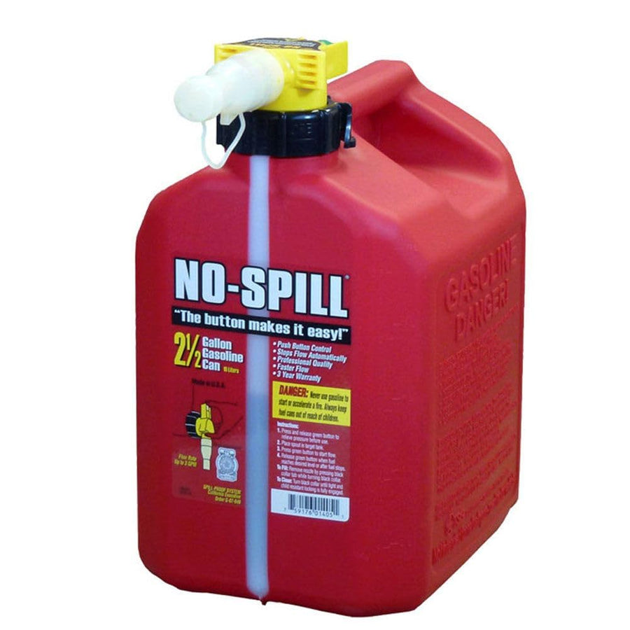 2-1/2-Gallon No-Spill Poly Gas Can 1405