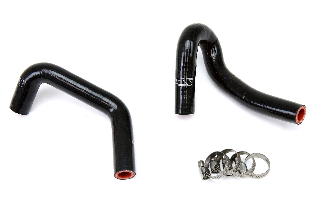 Black HPS 57-1311-BLK Silicone Heater Hose Kit (Coolant)
