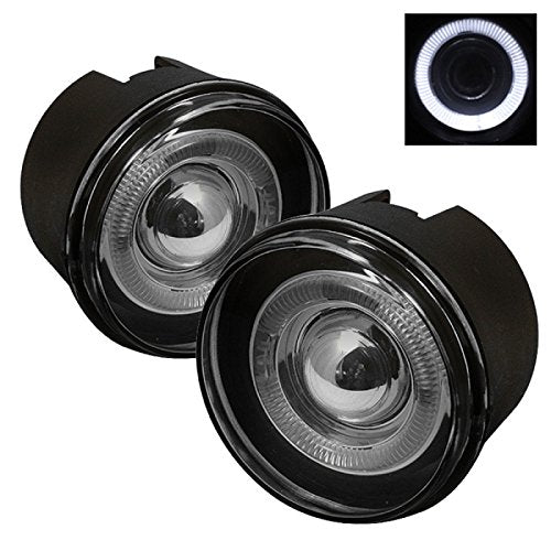 Projector Spyder Auto 5021489 Halo Style Fog Lights Black/Smoke