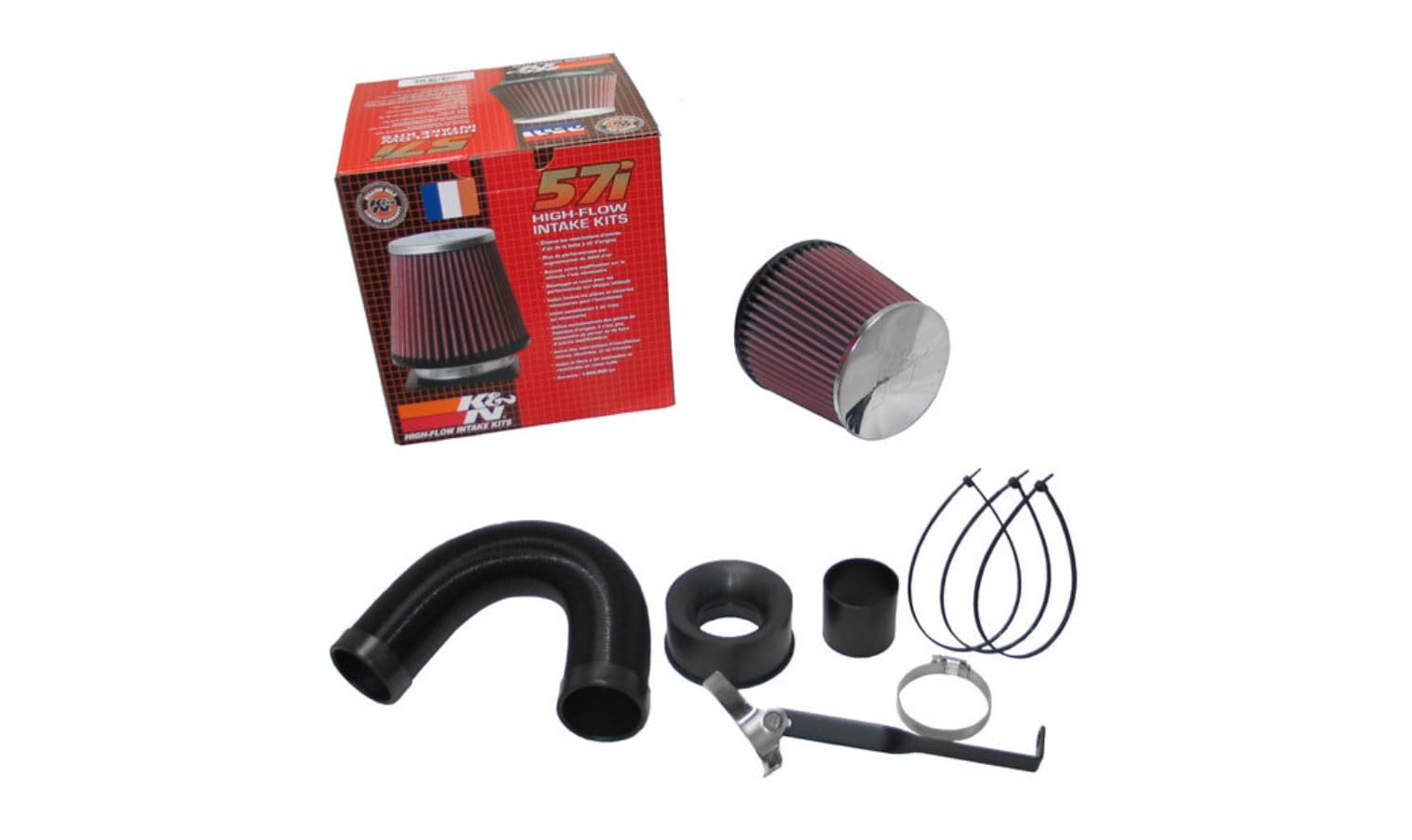 Cold Air Intake Kit K&N: High Performance, Guaranteed to Increase Horsepower: 50-State Legal: Fits 2006-2014 OPEL/VAUXHALL (Corsa D, Corsa Mk III)57-0663
