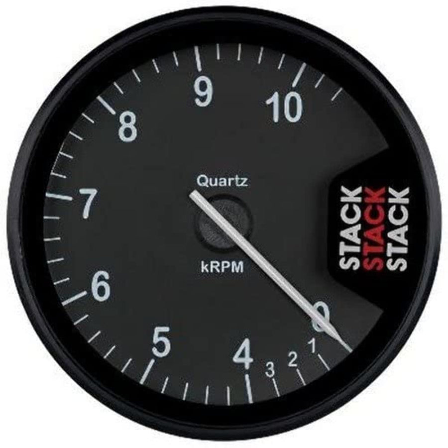 Clubman ST200-010W White 80mm 0-10k RPM Tachometer