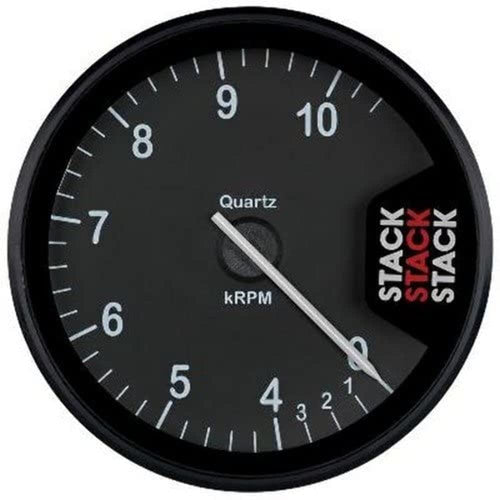 Clubman ST200-010W White 80mm 0-10k RPM Tachometer