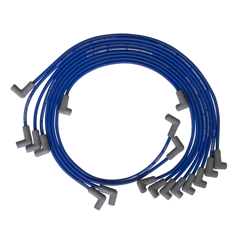 18-8836-1 Sierra International Spark Plug Wire Set for Delco HEI Ignitions , white