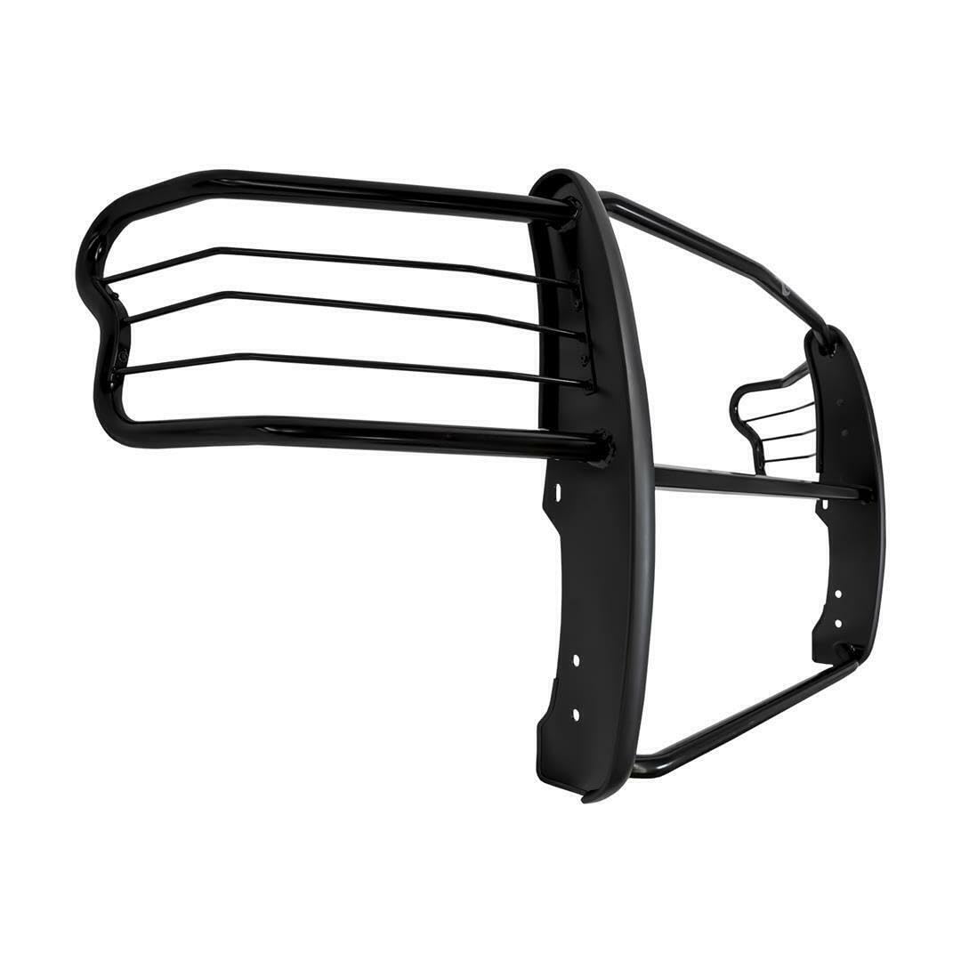 Truck Grille Guard TrailFX E0021B Fits Ford F-150 2015-2020 Steel 1-Piece Gloss Black Powder Coated Grille Guard with Brush Guard Includes Mounting Hardware