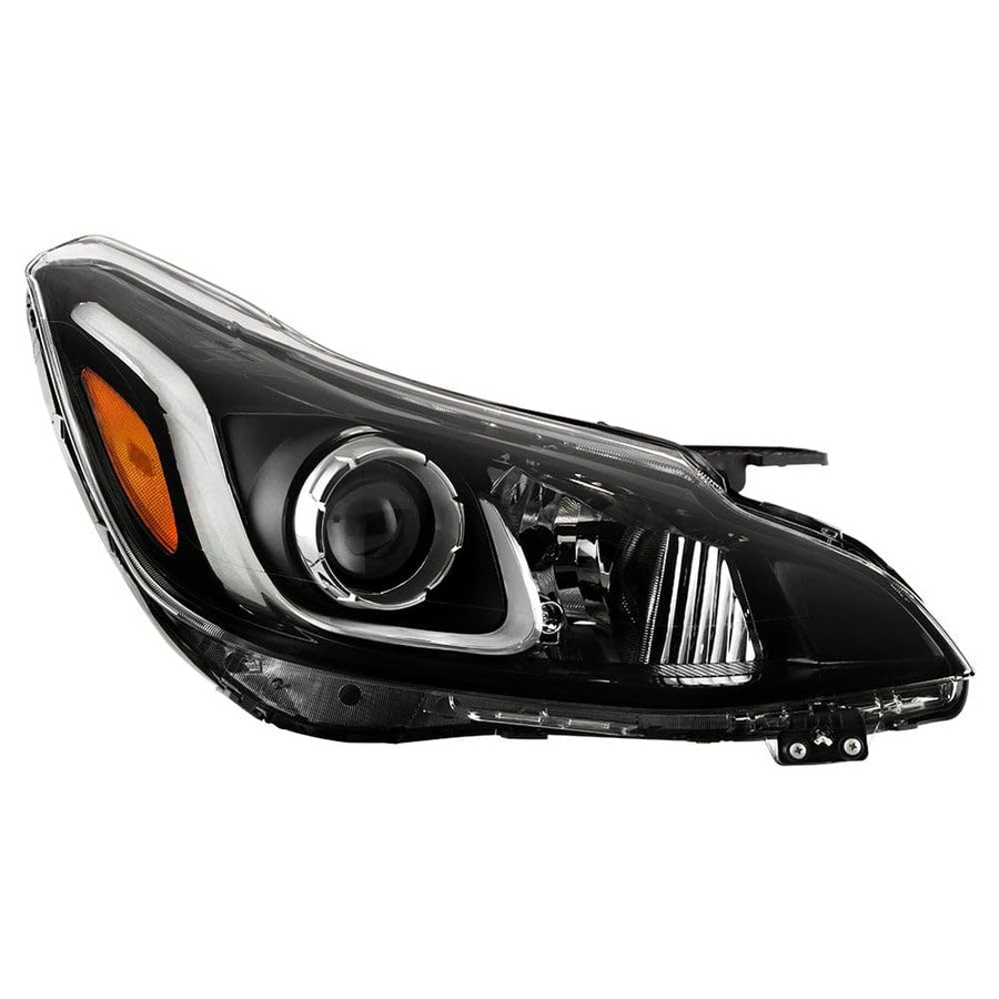 Chevy Spark LS/LT 19-21 Spyder (POE) Halogen Projector Headlight - Low Beam-H7(Not Included) ; High Beam-H1(Not Included) - OE Right (Fit w/Bumper Parking Lamp)