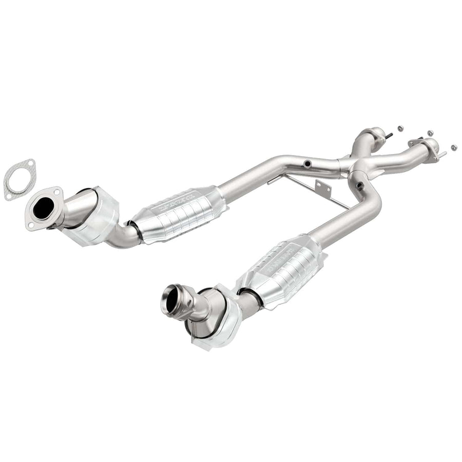 Catalytic Converter MagnaFlow 441112: California Grade, Direct-Fit, For 1996-1998 Ford Mustang (CARB Compliant)