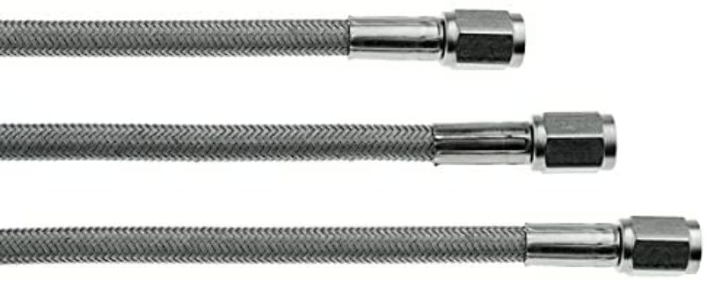 Performance Red Horse 3300-04-18 Straight -04 An Female To Straight -04 An Female 18" Pre-Assembled Brake Line