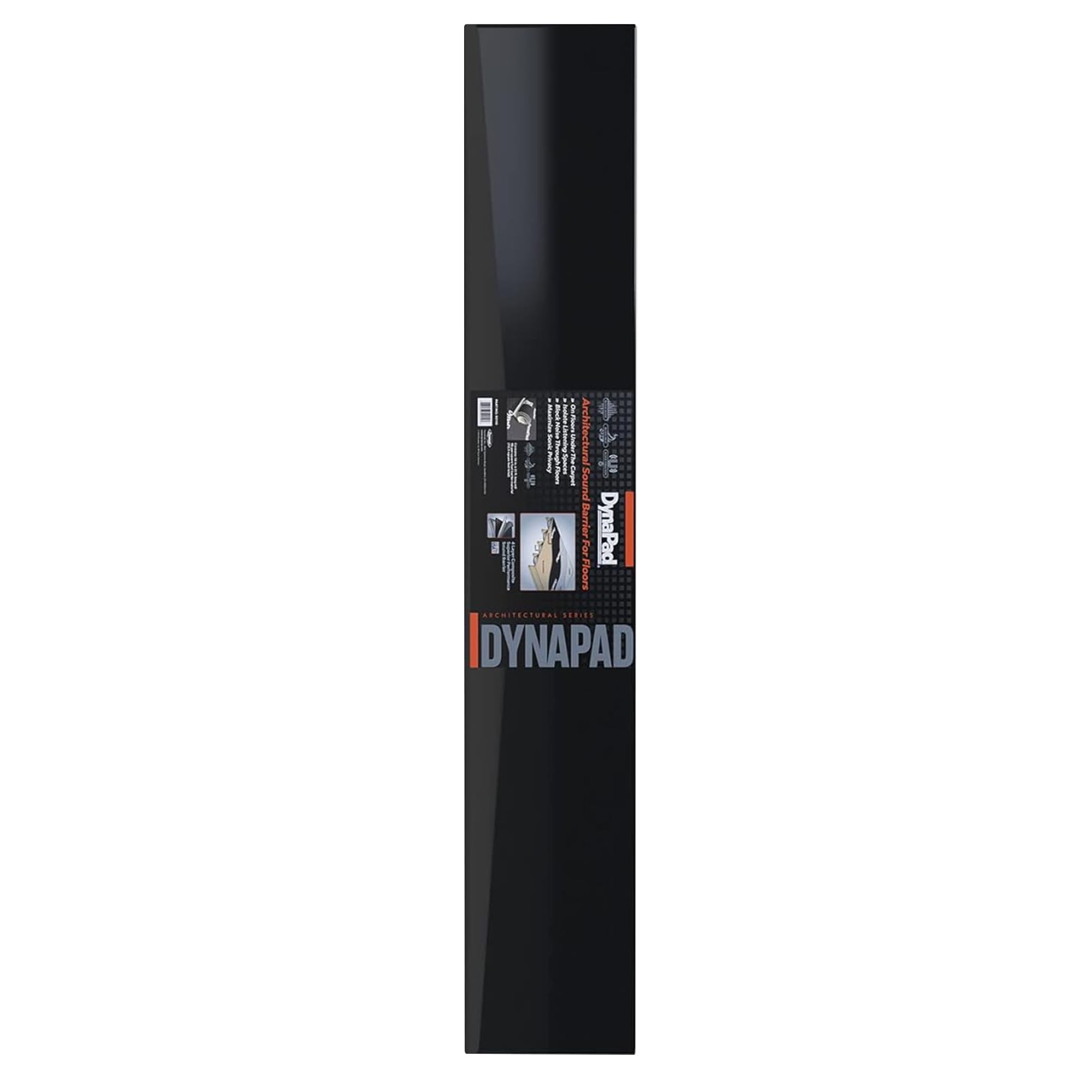 Four-Layer DynaPad Composite Sound Dampening Foam to Reduce Noise in Room - Sound Deadening Floor Insulation Foam - 54 in x 25 ft Long Acoustic Insulation Roll