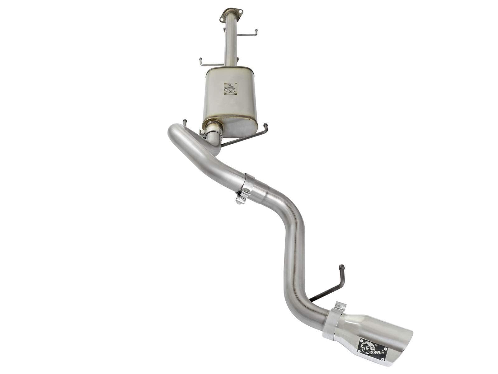 MACH Force-Xp aFe Power Performance Exhaust System (forToyota cat-Back, 2-1/2", Stainless)