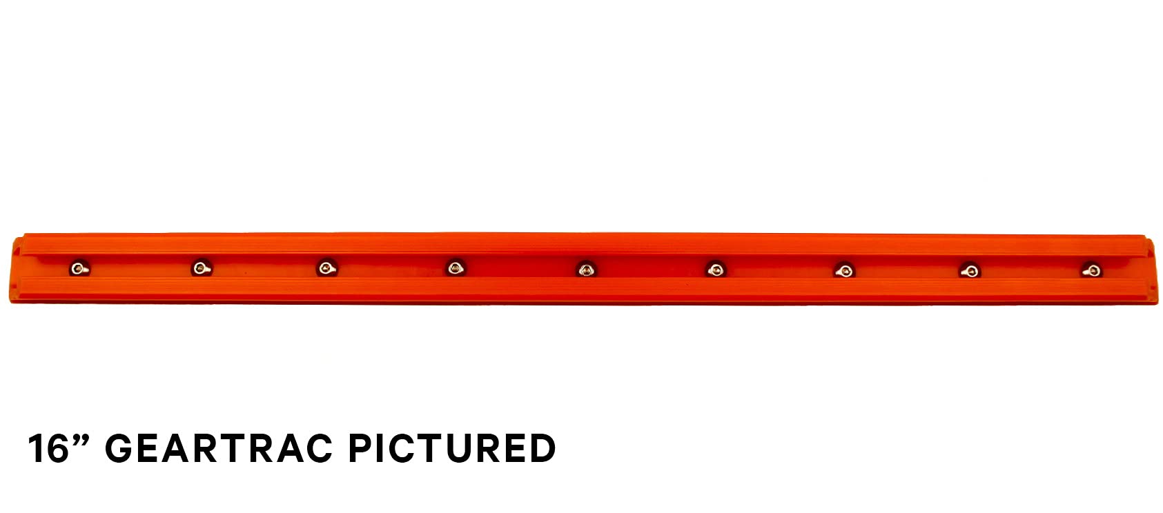 16" YakAttack GTSL90 GearTrac | 0.9" Wide Polymer Kayak Track Mount Rail for Accessories | Surface Mount with Stainless Hardware | USA-Made Durability