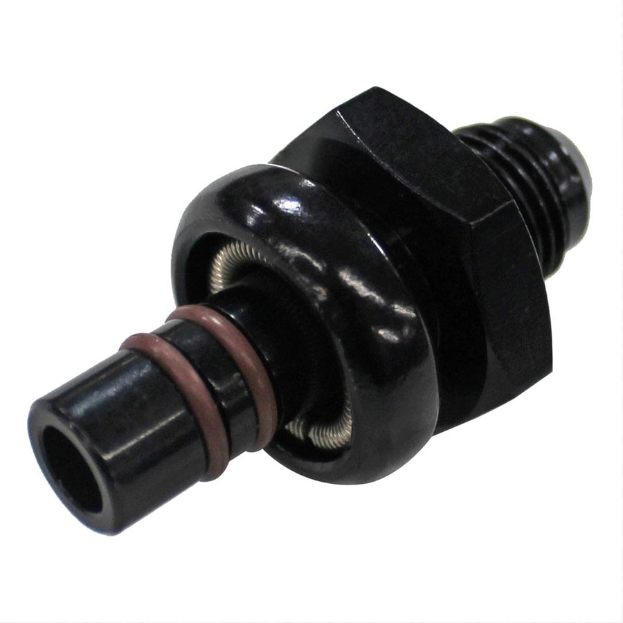 Ford EFI 6an .435 Shank Fitting Black