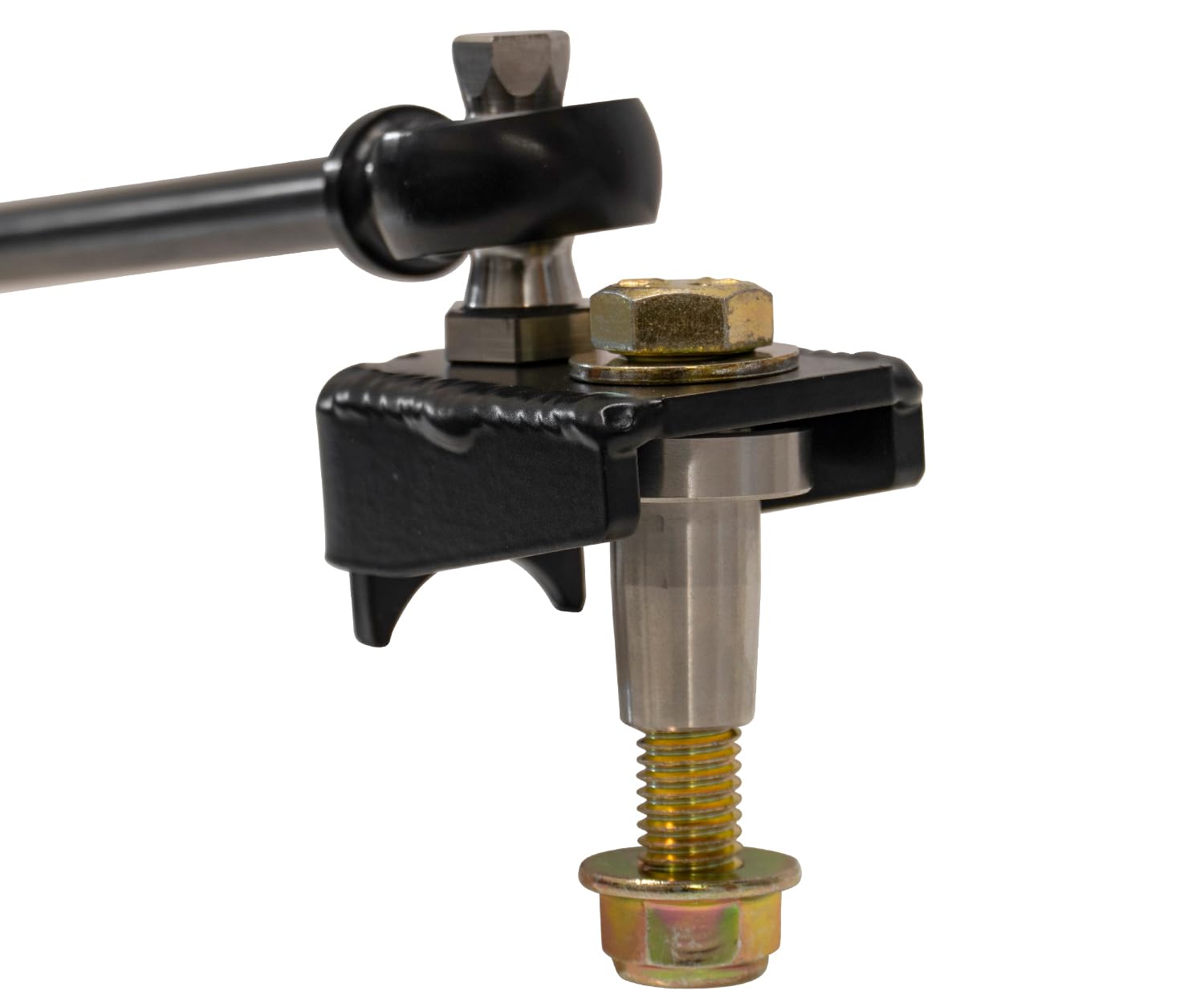 Carli High Mount Stainless Steel Steering Stabilizer, 2.5" & 4.5" Lift