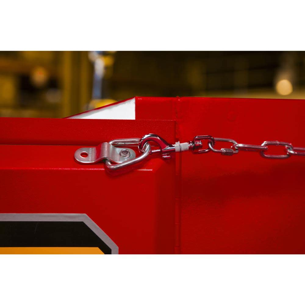 SAFETY CAB JOBOX, 1-757610 45 GAL SC RED