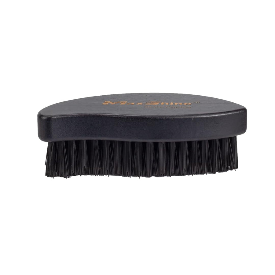 Maxshine Ergonomic Universal Tire Brush with Wood Handle – Professional Detailing Tool for Cleaning Car Tires, Wheels & Rims – Durable Design for Repeated Use & Long-Term Performance