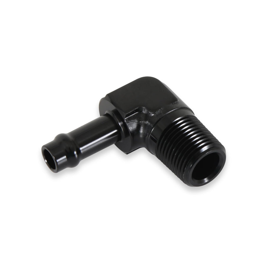 3/8 Npt Male Earl's 90 Deg To 3/8 Vapor Guard H