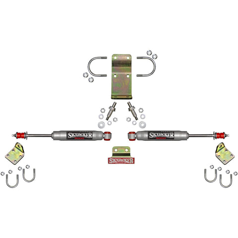 Dual Steering Stabilizer Skyjacker-9208 Silver