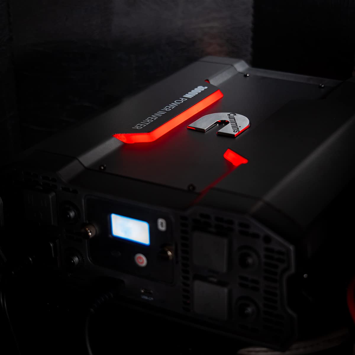 3000 Watts Cummins Inverter Modified Sine Wave Truck Inverter 12 Volts to 110 Volts Four AC Outlets Two USB Ports (Plus Cable Kit)- CMN3000W - Inverters for Vehicles, Van Life, Camping