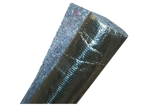 Heat Resistant Brothers Carpet Padding - 48x72 inches, Jute with Aluminized Outer Layer, Sound & Thermal Insulation, Fits 1947-1987 Chevrolet/GMC Truck