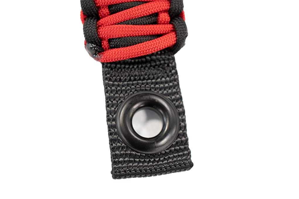 Fishbone Offroad FB55286: Tj Red Paracord Grab Handles