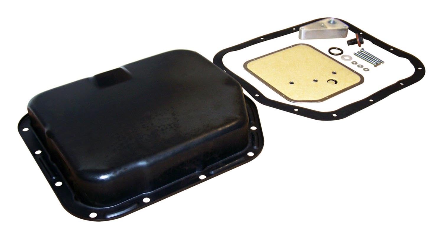 Off-Road Crown Automotive-24001 Deep Transmission Pan Kit - Black