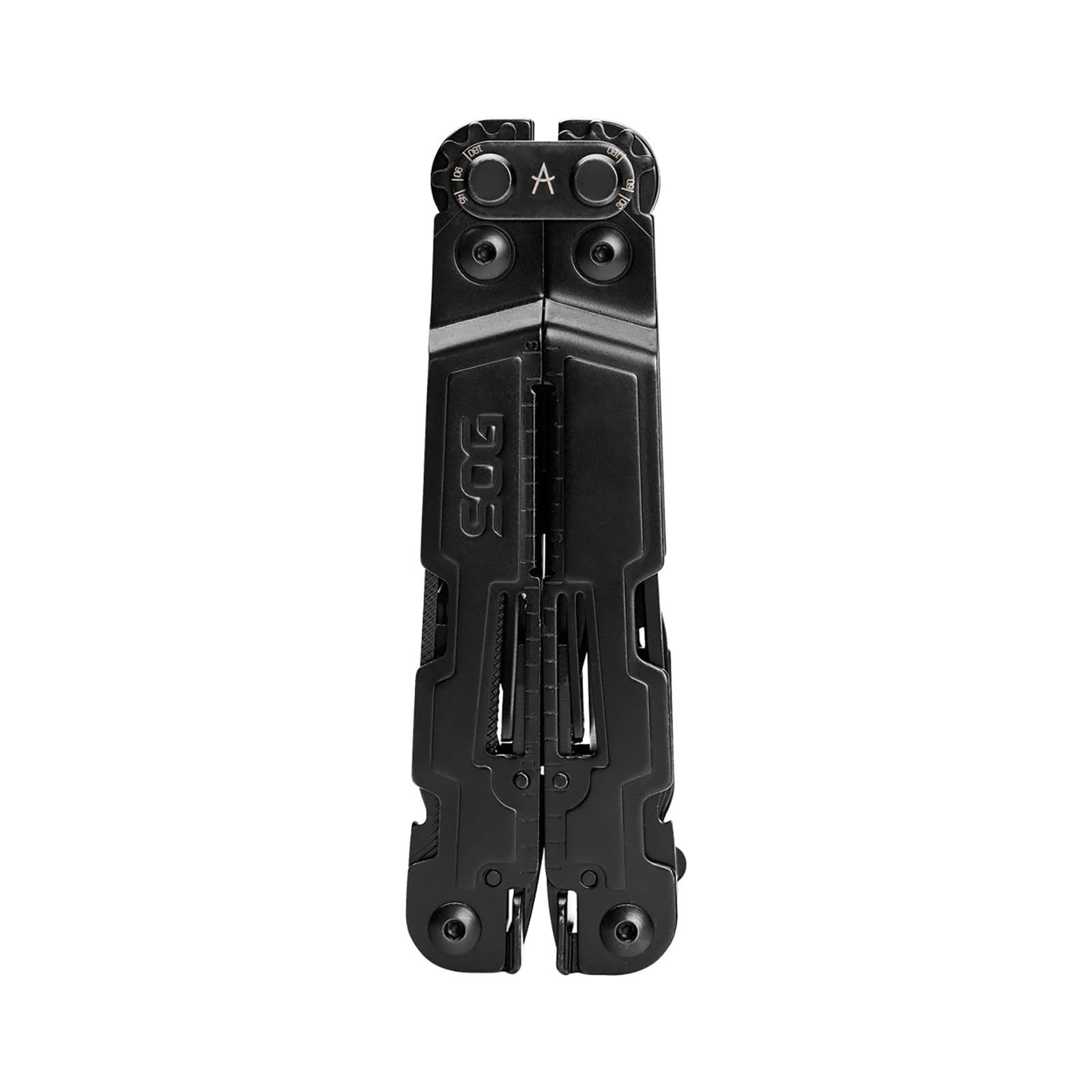 SOG One-Handed PowerAccess Lightweight Daily Pocketable Stainless Steel Multi-Tool for Backcountry| 18 Tools, Black