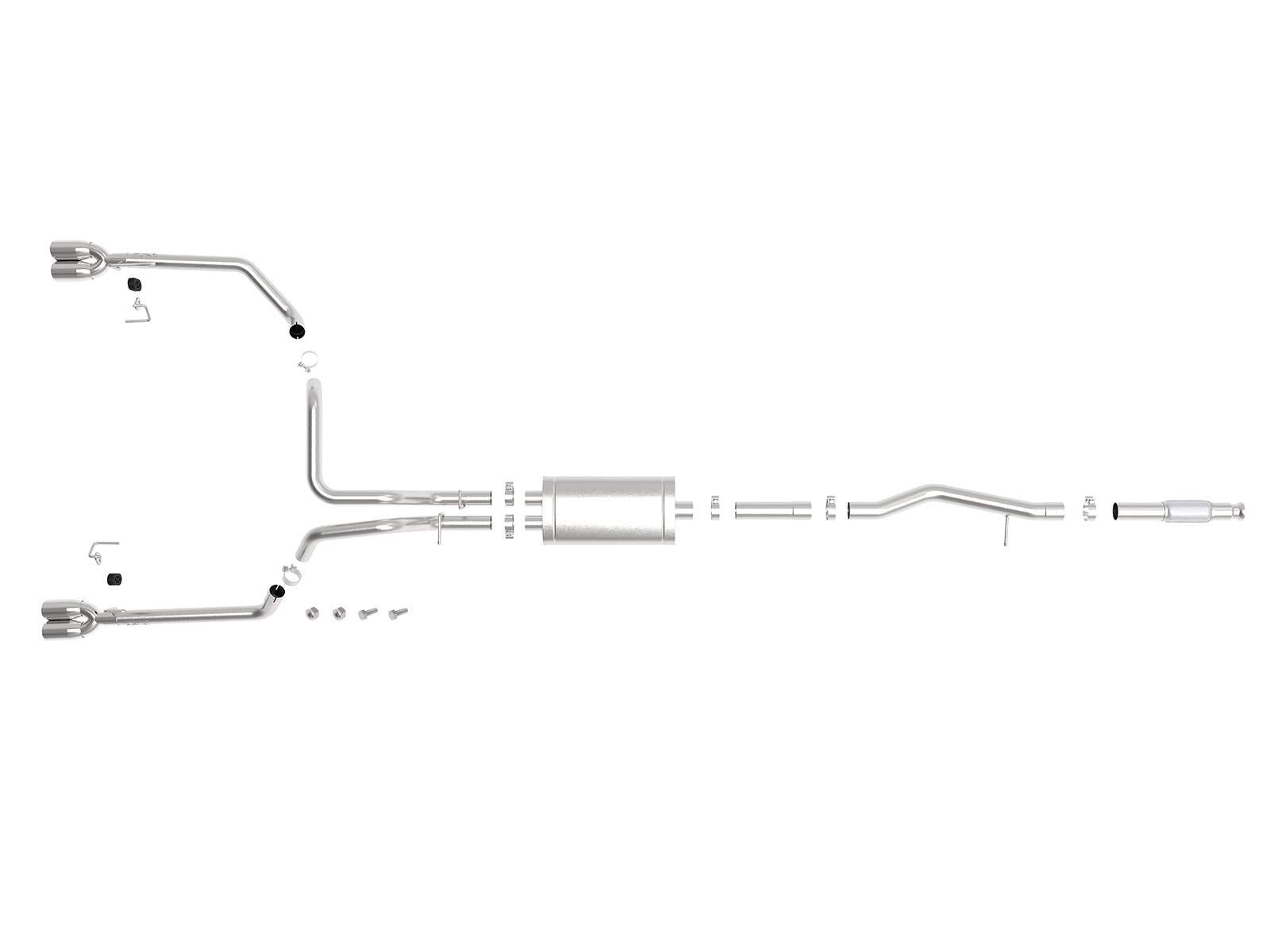 Vulcan Series aFe Power 49-34104-P Cat-Back Exhaust System