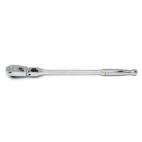 GEARWRENCH 1/2" Drive Locking Flex Head 90 Tooth Teardrop Ratchet 17" - 81362T, Multi, One Size