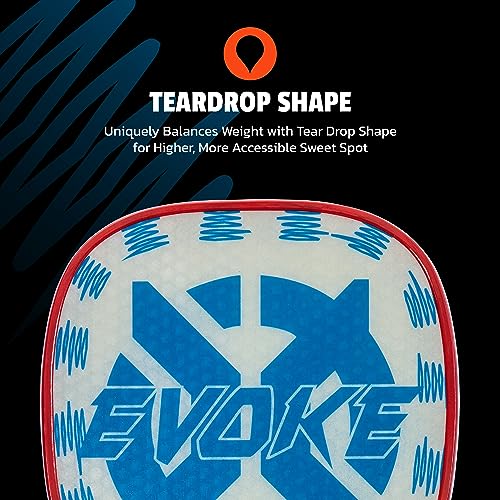 Onix Evoke XL Pickleball Paddles - Tear Drop, React, Inferno, Voyager, Summit